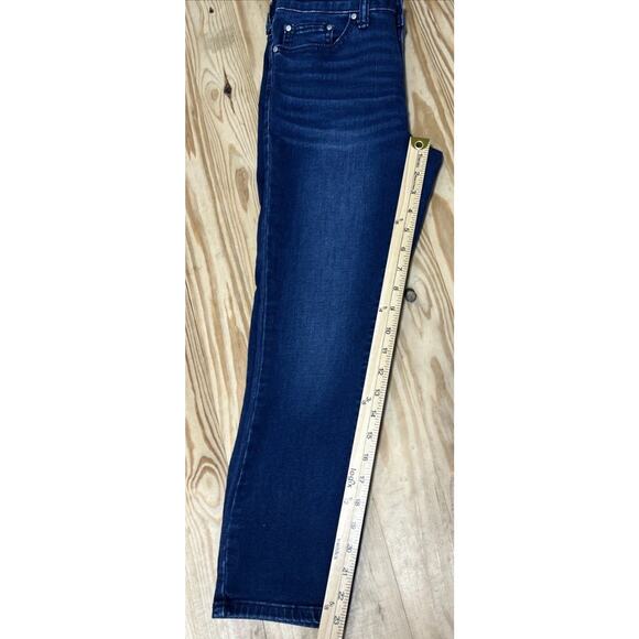 Lauren Conrad Womens Size 4 Skinny Capri/Dark Wash/Stretch/5-Pocket Design - Picture 6 of 6